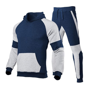Chándal de color verde, conjunto superior e inferior Premium para la mejor costura de los hombres, MOQ bajo y precios baratos, chándal de alta calificación - Product Image 2