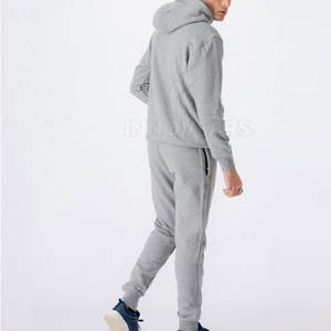 2024 Custom Men's Training <b>Gym</b> <b>Hoodies</b> Sets Comfortable Fleece Jogging Tracksuits with Logo Fall Winter Season Online Sale - Product Image 2