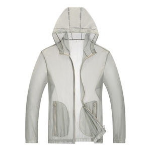 เสื้อแจ็คเก็ตกันแดดสำหรับฤดูร้อน แบบ unisex ปกตั้ง ระบายอากาศได้ดี แห้งเร็ว กันลม เหมาะสำหรับกิจกรรมกลางแจ้ง วิ่ง ตกปลา - Product Image 5