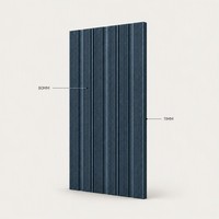 Panneau acoustique intégré 3D Kuswave |   Feutre acoustique thermoformé en fibre de polyester, panneau PET pressé en 3D, 2400x1200mm