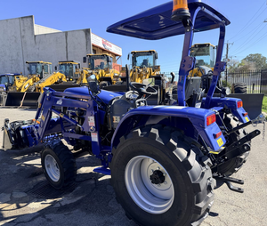 <b>Blue</b> Compact Utility <b>Tractor</b> with Front Loader 4WD Farm Walking <b>Tractor</b> Ready to Ship Multifunctional 4WD Wheel <b>Tractor</b>. - Product Image 4