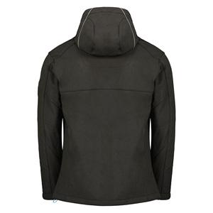 แจ็กเก็ตมีซิปปรับได้มีฮู้ดผ้านิ่มสำหรับผู้ชายแจ็คเก็ตพิเศษสำหรับฤดูหนาวกันลมพร้อมโลโก้ตามสั่ง - Product Image 6