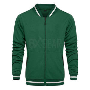 Chándal de estilo único para hombre con chaqueta de manga larga con cremallera y joggers ajustados hechos para la comodidad y la moda callejera diaria - Product Image 4