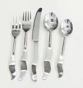 Ustensiles de cuisine couverts ensemble de couverts vaisselle cuivre acier inoxydable cadeau créatif personnalisé ensemble de couverts en métal - Product Image 5