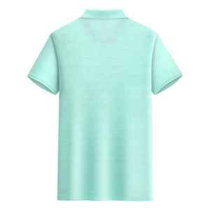 Camiseta de polo para hombre con estampado de logotipo personalizado en blanco liso, camisetas de polo populares para hombre, alta calidad, precio de fábrica 2023, poliéster informal - Product Image 4
