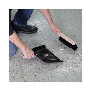 Boardwalk 4.5 Pulgadas Cepillo de 3.5 pulgadas Cepillo de cocina con mango de plástico y cerdas Tampico, mango color canela/cerdas negras para lavar platos - Product Image 5