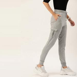 Custom Logo Grey Joggers For <b>Women's</b> Solid Running Ladies Trouser Plus Size Slim Fit Cotton Fleece <b>Women</b> Joggers Gym - Product Image 6