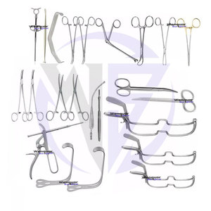 Gran oferta de instrumentos quirúrgicos para la eliminación de amígdalas, 23 Uds., Kit de amigdalectomía ENT, fábrica de último diseño OEM personalizado - Product Image 1