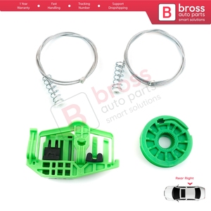 BWR979 Nuevo Kit de Reparación de Elevalunas Trasero Derecho 1 E87 2003-2012 Hatchback de 5 Puertas 51357138468 Bross Auto Parts Hecho en Turquía - Product Image 2