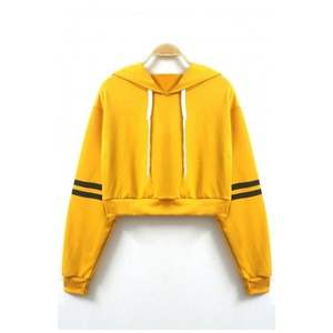Venta al por mayor personalizado estilo Y2K mujer pulóver con capucha de alta calidad francés Terry Fleece Puff estampado bordado Crop Top logotipo frontal - Product Image 1