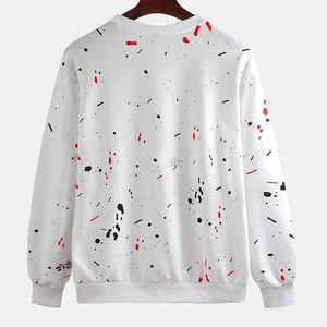 Sweatshirts d'hiver pour hommes à prix compétitif avec impression numérique de logo personnalisé coupe et couture personnalisées par l'usine - Product Image 2