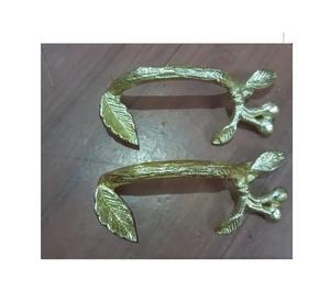 Asa de bandeja de servicio de latón de calidad, diseño moderno, fabricación al por mayor - Product Image 3