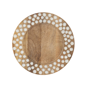 แผ่นชาร์จไม้รูปทรงทันสมัยเครื่องใช้บนโต๊ะอาหารสำหรับงานแต่งงานงานทำมือดีไซน์ทันสมัยทันสมัยทันสมัย - Product Image 6