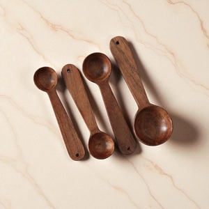 Cuchara de Madera Tallada con Logotipo Personalizado, Utensilio de Cocina de Madera Natural, Cuchara Sólida de Madera de Acacia para Cocinar - Product Image 5