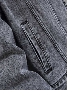 Chaquetas Vaqueras para Hombre en Color Personalizado, Chaquetas Vaqueras para Hombre de Alta Calidad, Chaquetas Vaqueras para Hombre Cómodas, Hechas en Pakistán, de Algodón - Product Image 6
