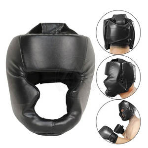 Protège-tête de boxe professionnel double sport en cuir personnalisé fabriqué par des fabricants d'usine en vente - Product Image 2