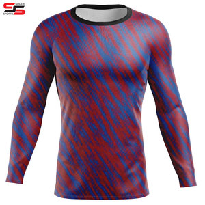 Haute Qualité Rash guard Gym Fitness Wear Polyester Made Rash Guard Top Vente Respirant Rash Guard - Product Image 1