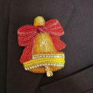 Tela Bordada a Mano con Cuentas, Multicolor, Ecológica, Diseño Nuevo, Moderno y de Lujo para Bodas, Navidad y Eventos Elegantes - Product Image 1