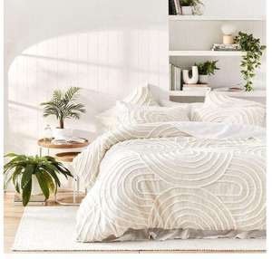 Ensemble de literie de luxe tufté 100% coton housses de couette lavées ensemble de literie reine roi couette complète excellente couture housse de couette - Product Image 2