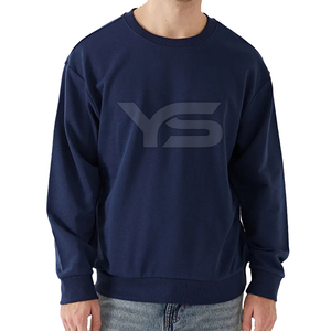 Sudadera de lana de algodón con logotipo de serigrafía personalizado Patrón sólido Plain Dying para la temporada de invierno Precio al por mayor - Product Image 5