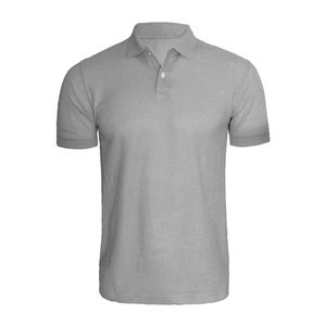 Vente en gros de polo en coton de qualité supérieure pour homme, tenue décontractée, respirant, manches courtes, motif uni, options grande taille disponibles - Product Image 5