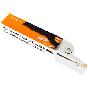 For PRAMET ISO GFML 2020 K 0316 Left-Hand Turning <b>Tool</b> <b>Holder</b> with 125mm Functional Length - Product Image 2