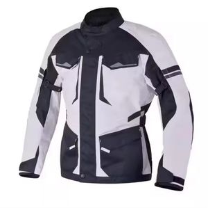 Chaqueta de moto de cuero de invierno bordada a medida para hombre-Protección transpirable para carreras - Product Image 5