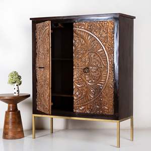 Mueble Bar de Madera Nogal - Product Image 2