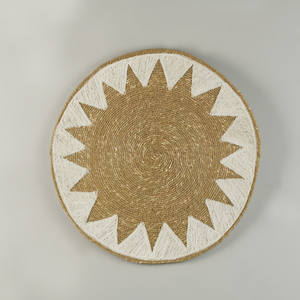 Arte de yute para colgar en la pared, aspecto moderno de calidad superior, arte de pared elegante para decoración del hogar, Hotel, venta al por mayor, 2023 - Product Image 2