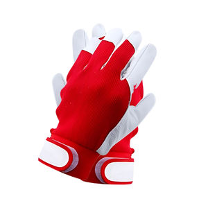 Meilleure vente tendance AMARA gants de mécanicien en cuir de chèvre rouge extérieur cyclisme décontracté respirant thermique écologique Keystone - Product Image 6