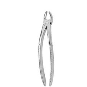 Forceps d'extraction manuelle modèle 'English Pettarn' # 1015 Tanveer Dentals pour les molaires supérieures du troisième quart - Product Image 3