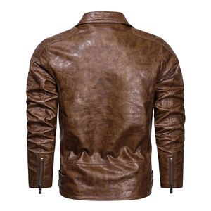Chaqueta de Cuero para Hombre, Prenda Exterior de Moda Premium Diseñada para Brindar Calidez, Comodidad y Uso Diario a Largo Plazo - Product Image 3