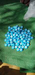 Perles de verre et lampwork en cristal sur mesure dans le thème des yeux pour pendentifs et bagues revente par Bead Stores - Product Image 6