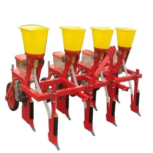 Satın alma yüksek kalite mısır ekici tarım dikim makinesi mısır ekme 3 satır 4 satır satılık traktör için mısır tohum ekici