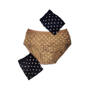 Bragas de todos los días de corte alto de marca India para mujeres y niñas Licra cómoda con decoración de encaje Disponible en todos los tamaños - Product Image 4