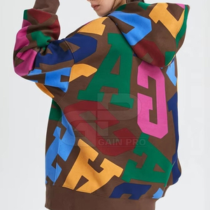 Sweats à capuche oversize élégants pour femmes avec poignets et ourlet côtelés pour un look superposé confortable - Product Image 5