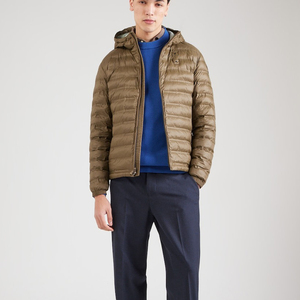 Chaqueta Acolchada Impermeable para Hombre, Hecha a Medida, Transpirable, de Lona de Poliéster, con Capucha, Cierre de Cremallera Frontal, Lisa, para Invierno y Actividades al Aire Libre - Product Image 5