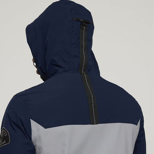 Chándal cortavientos para hombre con capucha deportivo informal de alta calidad, chaqueta ligera personalizada para exteriores para invierno, venta al por mayor - Product Image 6