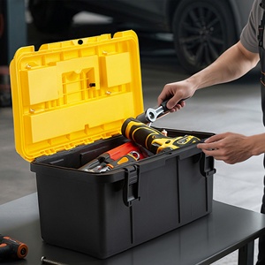 Realida nhiệm vụ nặng nề nhựa lưu trữ hộp công cụ phần cứng lưu trữ hộp nhựa vuông với nắp - Product Image 2