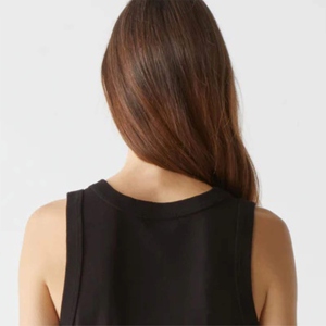 Camiseta sin mangas de punto acanalado informal para mujer, ropa de gimnasio de algodón Sexy ajustada, ropa de culturismo personalizada, ropa de alta calidad al por mayor - Product Image 6