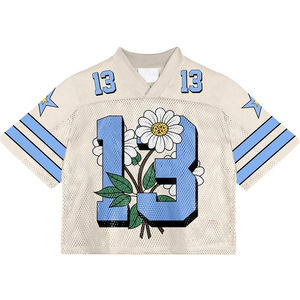 Fabricant de maillots de football, maillot de football pour le jour du match, maillot en maille respirante pour jeunes, maillot en maille pour collège, prix de gros, OEM - Product Image 2