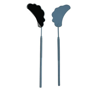 Miroir de maquillage et de cils pour extensions de cils avec logo personnalisé en acier inoxydable chirurgical, vente en gros - Product Image 3