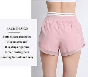 2025ใหม่กางเกงออกกำลังกายขาสั้นสำหรับผู้หญิงกางเกงสำหรับปั่นจักรยานเอวสูงเอวสูงแบบไม่มีด้านหน้า - Product Image 4