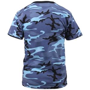 เสื้อเจอร์ซีย์ผ้าฝ้ายสำหรับผู้ชาย, เสื้อยืดแขนสั้นระบายอากาศได้ดีแห้งเร็วเสื้อสำหรับใส่กลางแจ้งเสื้อเดินป่าสไตล์สหรัฐอเมริกา - Product Image 2