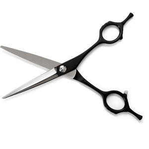 Professional Stainless Steel Barber <b>Scissors</b> with Sharp Blade Tip and Long Handle for Hair Salon Grooming - Product Image 1