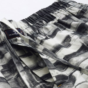 Shorts d'été respirants en polyester léger et lavés à l'acide du fabricant pakistanais de bonne qualité pour hommes solides et décontractés - Product Image 5