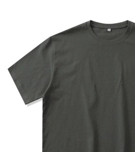 Camisetas de Algodón con Cuello Redondo y Manga Corta para Hombre, Corte Holgado, Transpirables, 180g, Antiarrugas, Personalizables, Camisetas Casuales de Verano - Product Image 5