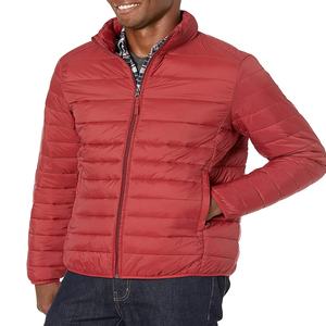 Nouveau style de veste d'hiver bouffante pour hommes Logo personnalisé casual hommes manteau en duvet chaud épais sweats à capuche brillant veste bouffante - Product Image 1