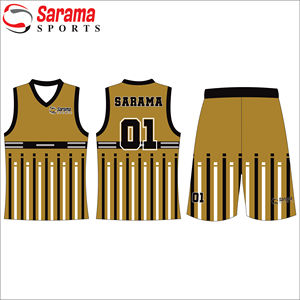 Uniformes de basket-ball unisexes, meilleure vente, uniforme de basket-ball personnalisé pour hommes - Product Image 3