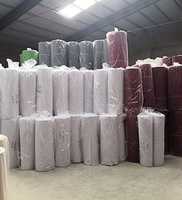Rouleaux de feutre polyester PET, tissu géotextile blanc, rose, vert pour drainage, séparation et protection du sol